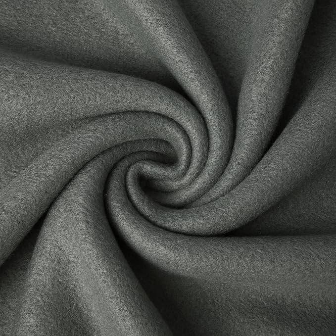 CAI TENG Fleece Blankets Bulk 6 Pack Throw Blankets for Couch Bed 50x60 inch Kids Blanket Warm Soft Cozy Travel Blankets Lightweight Pet-Friendly Small Throws Camping Gifts Green-Grey