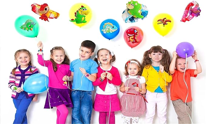 20 Packs Bulk Dinosaur Fidget Bracelet for Kids Boys Girls,Classroom Birthday Activity Party Favors Prizes