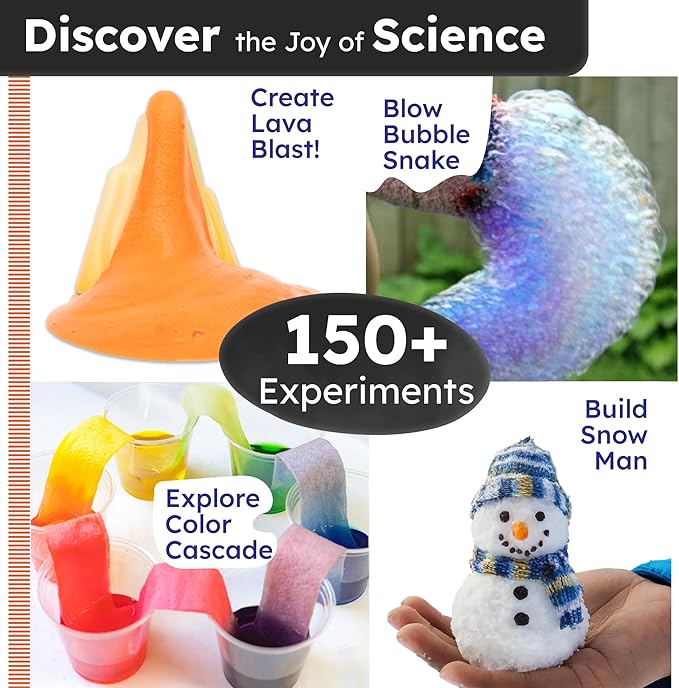 Butterfly Edufields 150+ Science Kits For Kids Age 8-9-10-11-12-13-14 | S.T.E.M Project for Boys & Girls |Science Experiments For kids 9-12 | Volcano Science Kit |Chemistry Set and Great Gift for Kids