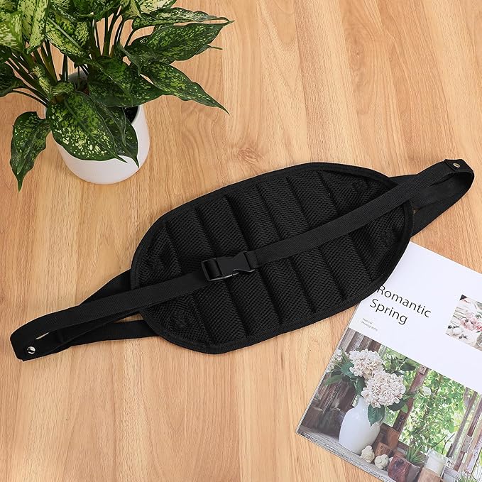 LALAFINA Foot Hammock Under Desk 38X22Cm Comfortable Travel Foot Rest for Airplane and Office