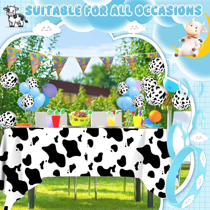 36 Pcs Blue Sky Clouds Silicone Wristband for Kids Cartoon Story Silicone Bracelets Party Favors Rubber Wristbands Baby Shower Birthday Party Decorations