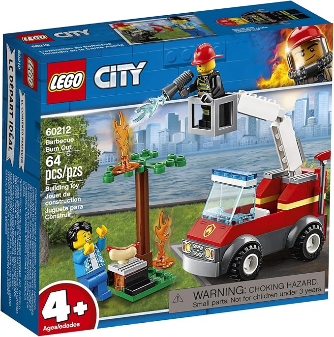 LEGO City Barbecue Burn Out 60212 Building Kit (64 Pieces)