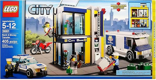 LEGO City Special Edition Set #3661 Bank Money Transfer