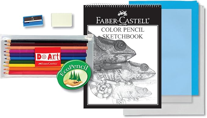 Faber-Castell - Do Art Colored Pencils Art Kit - Premium Kids Crafts