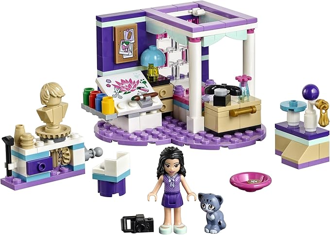 LEGO Friends Emma’s Deluxe Bedroom 41342 Building Kit (183 Piece)
