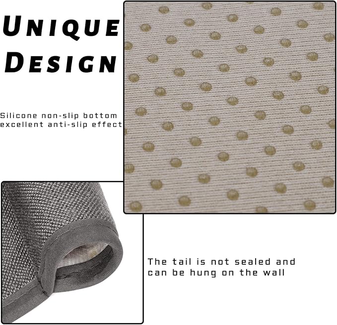 NB Sofa Armrest Organize remote holder bedside caddy organizer with 5 pockets，non-slip couch remote control holder couch armchair caddy accessories (Dark Grey, 35''x18'')