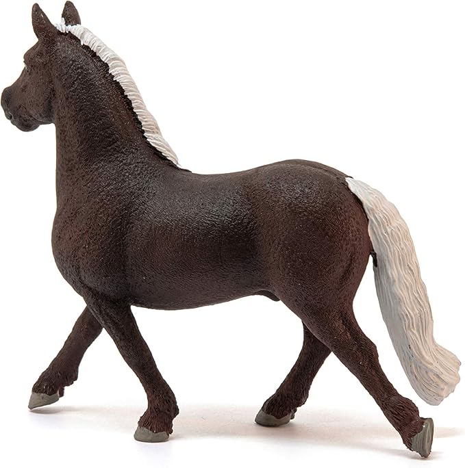 Schleich Farm World, Realistic Horse Toys for Girls and Boys, Black Forest Stallion Toy Figurine, Ages 3+
