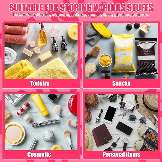 BuyCard Dance Recital Gifts, Clear Makeup Letter Bag, Chenille Letter Patch Cosmetic Bag, Dance Competition Gift, Toiletry Pouches with Zipper, Waterproof Travel Purse for Girl Women Appreciation