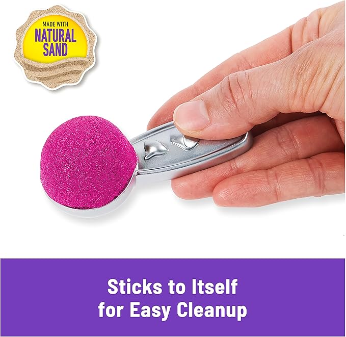 Kinetic Sand Scents, Ice Cream Treats Playset with 3 Colors Scented Play Sand & 6 Tools, Sensory Toys for Kids Ages 3 and up