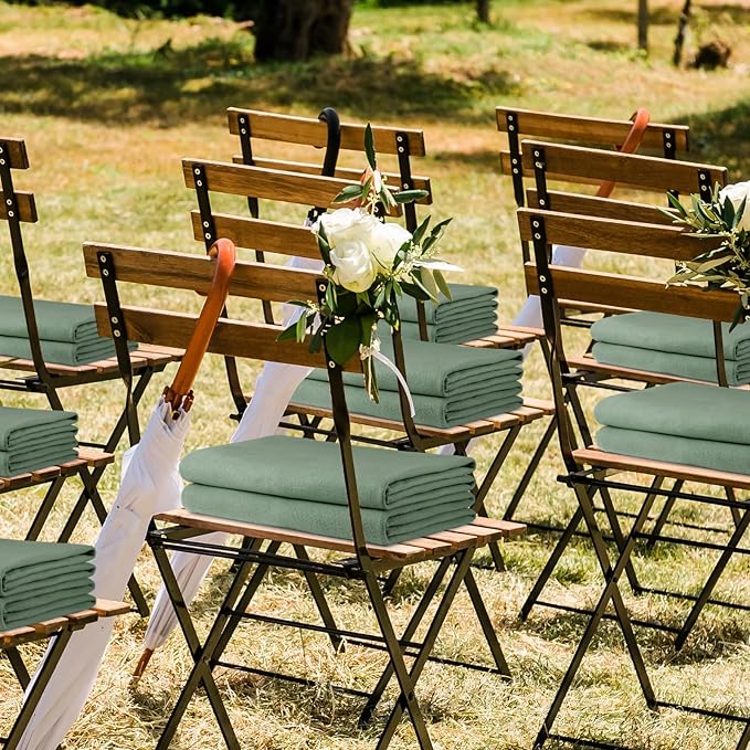 Buryeah 10 Pcs Fleece Blanket Bulk Soft Warm Fleece Blankets Cozy Lightweight Throw Blankets Plush Pet Throw Blanket for Home Bed Sofa Office Wedding Gifts Travel(50" X 60",Army Green)