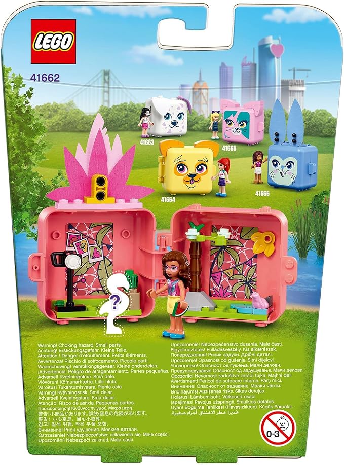 LEGO 41662 Friends Cubo-Flamenco de Olivia