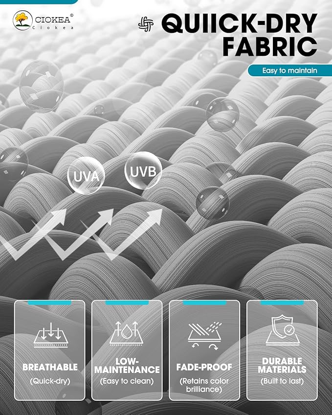 Pool Chaise Lounge Chair Set of 4, Outdoor Lounge Chairs with Wheels, 5-Position Adjustable Sun Loungers for Outside, Deck, Beach, Grey