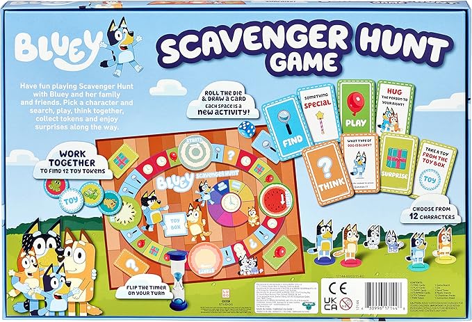 Bluey Scavenger Hunt Game