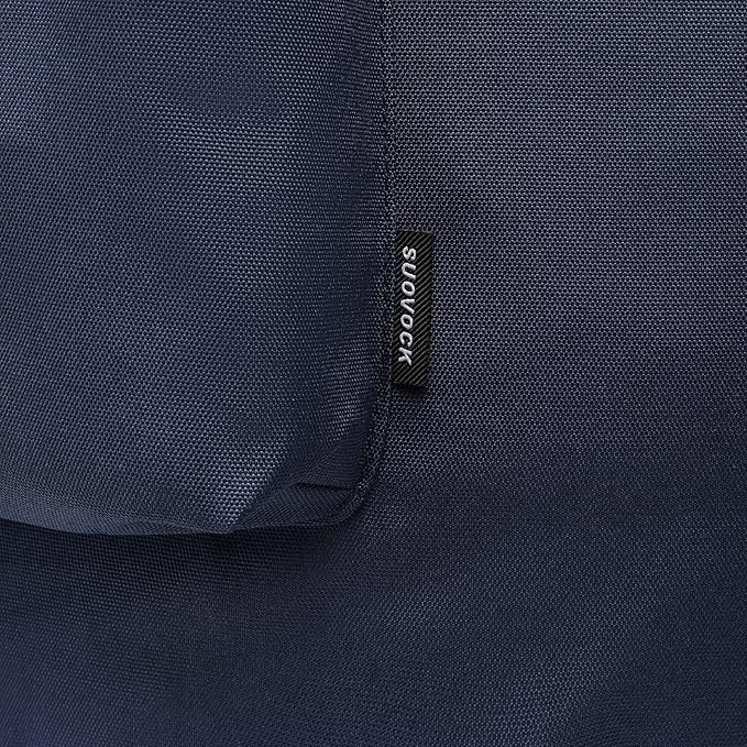 SUOVOCK laundry bag backpack,extra-large heavy duty laundry bags,laundry backpack for college students,drawstring closure (Dark blue laundry bag backpack)