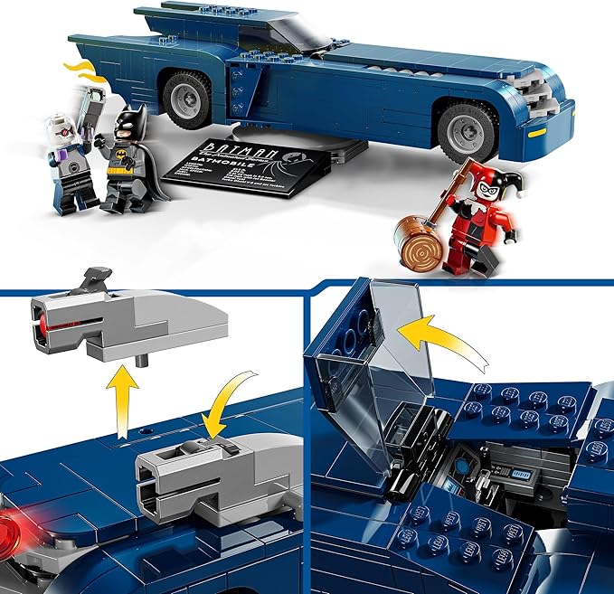 LEGO 76274 DC Batman im Batmobil vs. Harley Quinn und Mr. Freeze