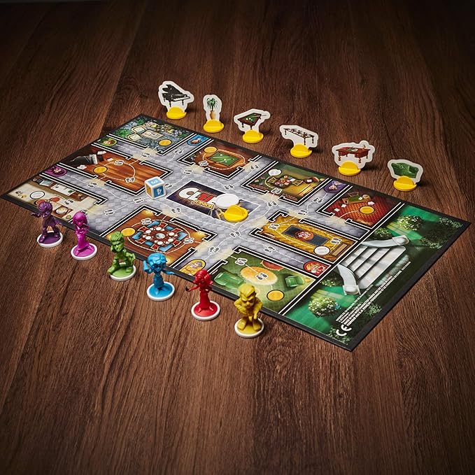 Hasbro Gaming Clue Junior Board Game for Kids Ages 5 and Up, Case of The Broken Toy, Classic Mystery Game for 2-6 Players