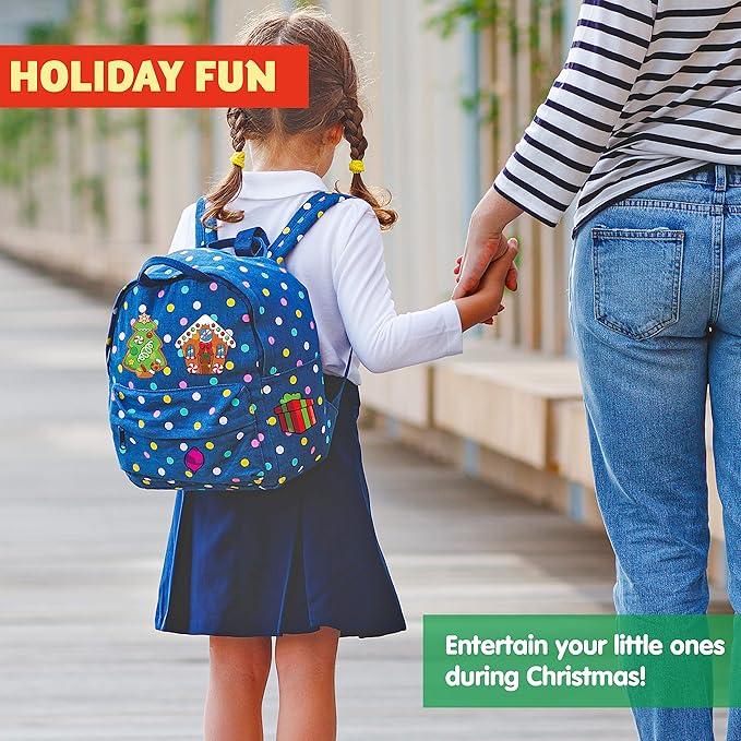 JOYIN 36 Pcs Christmas Make-a-face Sticker Sheets Make Your Own Xmas Cute Stickers with Gingerbread and Tree Sticker Series Design for Kids Party Favor, Art Craft Supplies, Classroom Activities Game