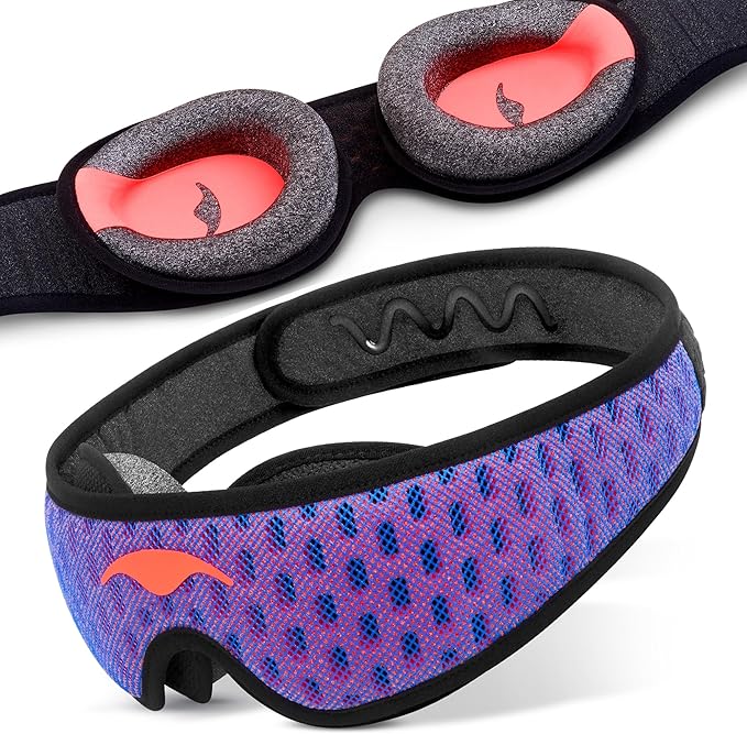 Manta Sleep Pro & Slim Duo - Manta Slim Sleep Mask + Manta Pro Sleep Mask - 100% Total Blackout, Fully Adjustable, Zero Eye Pressure Eye Mask for Sleeping, Travels and Nap