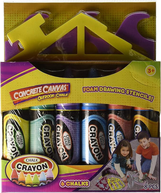 Lanard Jumbo Sidewalk Chalk Set