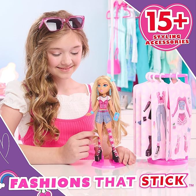 Just Play Style Bae Dylan 10-Inch Fashion Doll and Accessories, 28-pieces, Kids Toys for Ages 4 Up