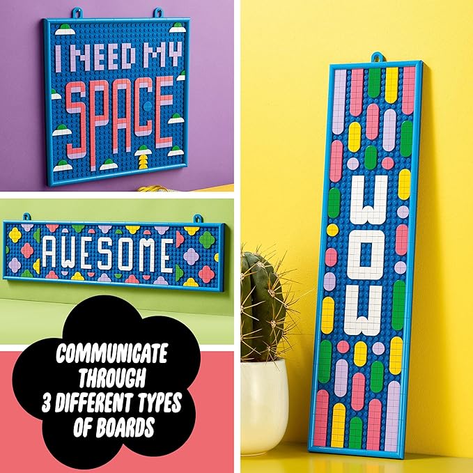 LEGO® DOTS Big Message Board 41952 DIY Craft Decoration Kit; A Customizable Canvas Designed for Kids Aged 8+