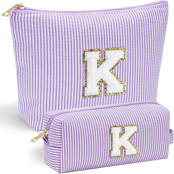 YOOLIFE Valentines Day Gifts for Women Kids Teen Girl Girlfriend Bridesmaid Wife | Travel Toiletry Bag | Birthday Gift Idea for Her Mom Girlfriend Bridesmaid Wife | Birthday Gift Idea for Her Purple K