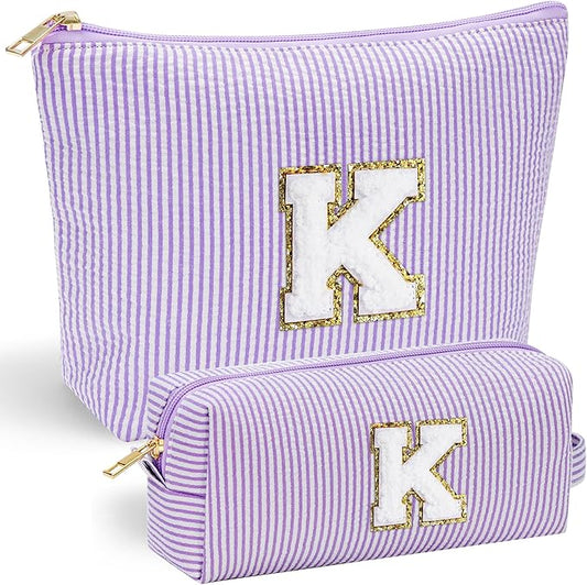 YOOLIFE Valentines Day Gifts for Women Kids Teen Girl Girlfriend Bridesmaid Wife | Travel Toiletry Bag | Birthday Gift Idea for Her Mom Girlfriend Bridesmaid Wife | Birthday Gift Idea for Her Purple K