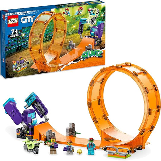 Lego City Stuntz Smashing Chimpanzee Stunt Loop 60338 Building Toy Set for Boys, Girls, and Kids Ages 7+ (226 Pieces)
