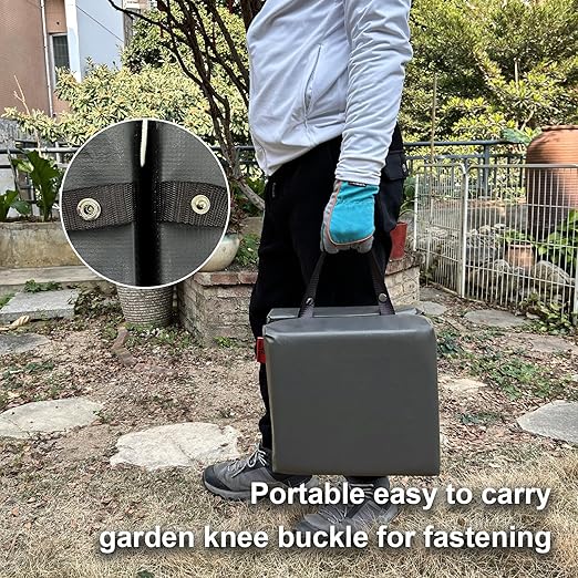 Extra Thick Soft Kneeling Pad for Men and Women, Waterproof Gardening Pads with Memory Foam, Yoga or Exercise Cleaning Knee Cushion, Collapsible Kneeling Mat Non-Slip Bottom Lightweight, Garden Gifts