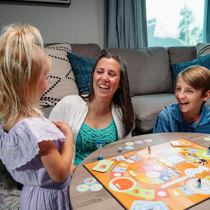 Bluey Scavenger Hunt Game. A Fun Board Game Full of Fun Activities to Perform, Things to Find and Questions About to Answer