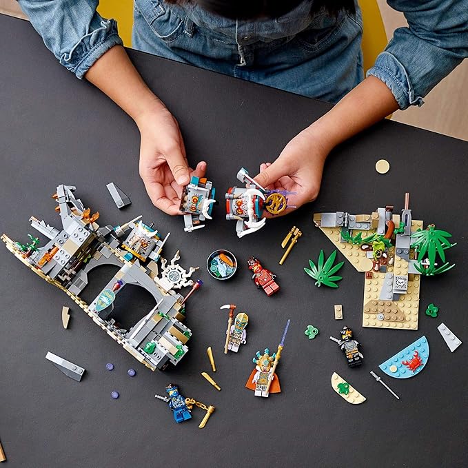 LEGO NINJAGO The Keepers' Village 71747 Building Kit; Ninja Playset Featuring NINJAGO Cole, Jay and Kai; Cool Toys for Kids Aged 8 and Up Who Love Ninjas and Creative Play, New 2021 (632 Pieces)