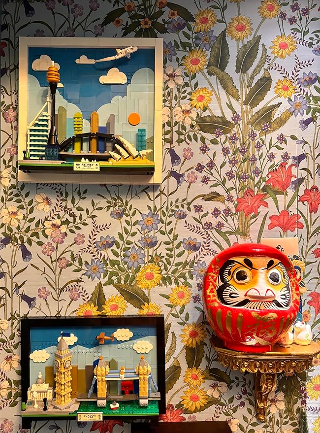 TUTU&LELE Postcard Sydney, 3D Wall Art Craft Kit, Wall Art Architecture Skyline Model Kit, Office Home Décor, Architecture Building Blocks for Adults and Kids (707Pieces)