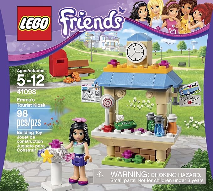 LEGO Friends 41098 Emma's Tourist Kiosk Building Kit