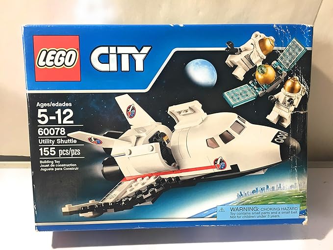 LEGO City Space Port 60078 Utility Shuttle Building Kit