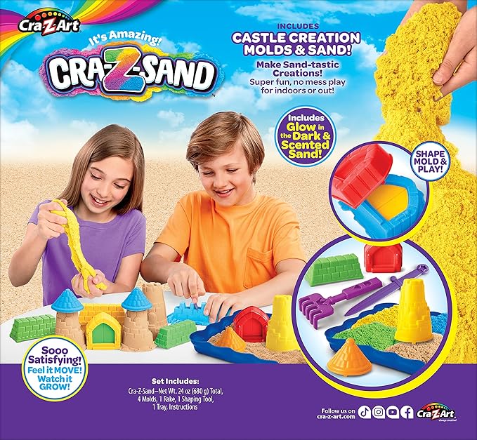 Cra-Z-Art CRA-Z-Sand Make and Create Castle Set