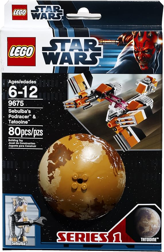 LEGO Star Wars Sebulba’s Podracer and Tatooine 9675