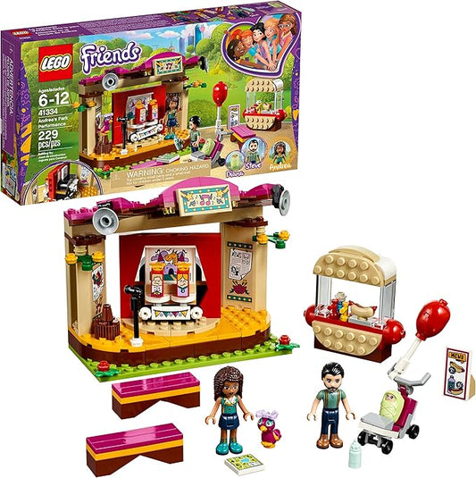 LEGO Friends Andrea’s Park Performance 41334 Building Set (229 Piece)