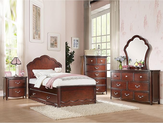 ACME Cecilie Trundle (Twin) - - Cherry