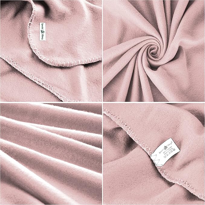 Special SG Glory Fleece Throw Blanket Set Bulk for Travel Kids Outdoor Wedding Pet (Assorted #2, Pack of 6 50x60 Inches)