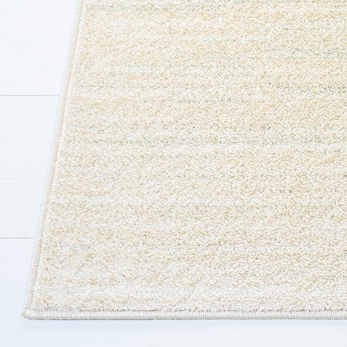 SAFAVIEH Adirondack Collection Runner Rug - 2'6" x 12', Green & Ivory, Modern Ombre Design, Non-Shedding & Easy Care, Ideal for High Traffic Areas in Living Room, Bedroom (ADR142Y)