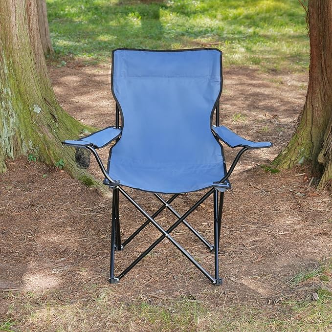 CAMP & GO Portable Max Quad Camping Cup Holders and Carrying Bag Chair