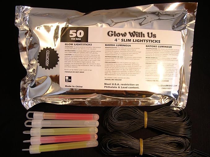 Glow Sticks Bulk Wholesale, 500 4” Glow Stick Light Sticks. Assorted Bright Colors, Kids Love Them! Glow 8-12 Hrs, 2-Year Shelf Life, Sturdy Packaging, GlowWithUs Brand…