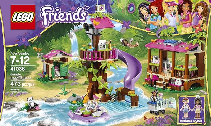 LEGO Friends Jungle Rescue Base 41038 Building Set