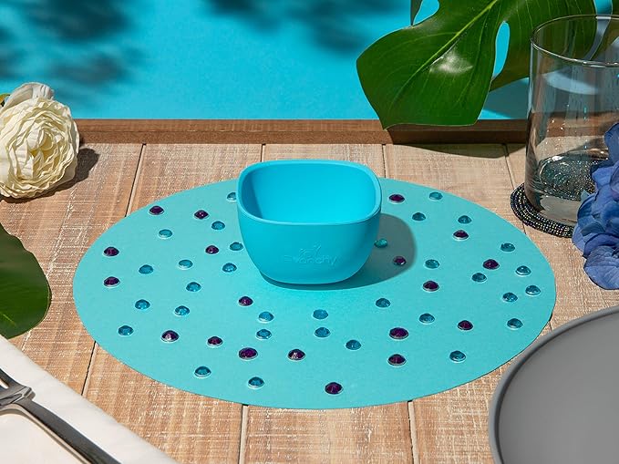 Avanchy Baby Bowls Silicone MINI Prep Bowl Set for Babies Kids Toddler for Feeding Food 4 oz, Magenta