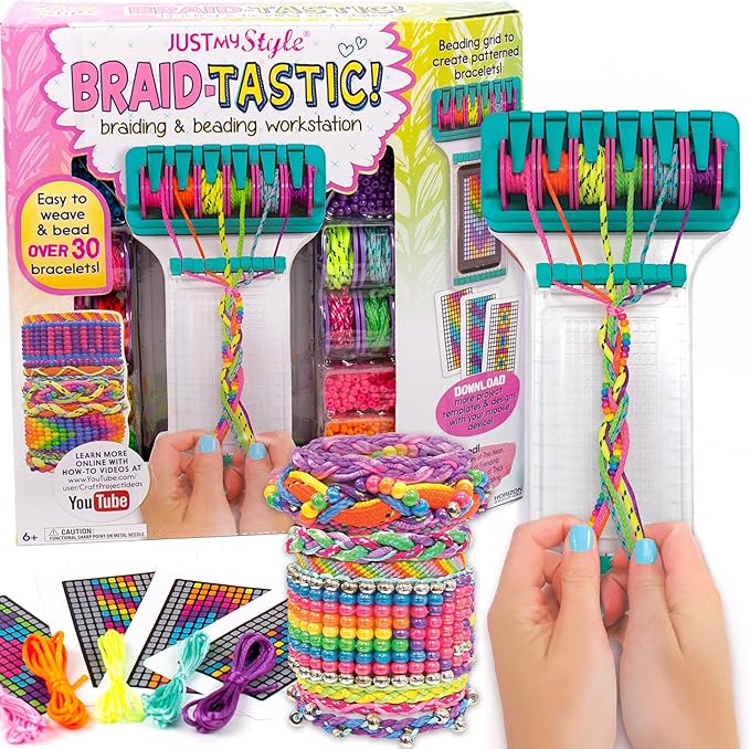 Just My Style Braidtastic Art and Craft Kit by Horizon Group USA, 96 months to 1200 months