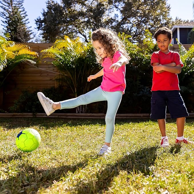 Nerf Kids Foam Mini Soccer Ball - Proshot Youth Soft Mini Foam Soccer Ball - 7" Inch Indoor + Outdoor for Kids - Fun Toy for Practice + Games