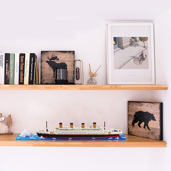 Titanic Ship Model Building Block Set for Adults Cruise Ship MIicro Blocks DIY Educational Toys for Kids Ages of 14+ 1872 Pieces