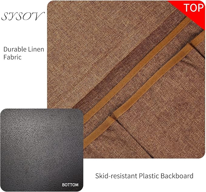 Bedside Caddy Bedside Storage Organizer Magazine Phone Tablet iPad Remote Holder, Organizer Caddy for Home College Dorm Bed, Sofa, Bunk Bed (Chocolate)