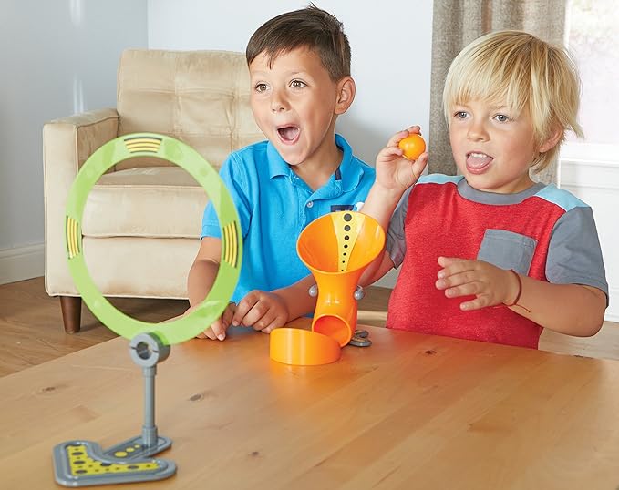 Learning Resources Crashapult STEM Challenge, STEM Catapult Game, 13 Pieces, Ages 5+