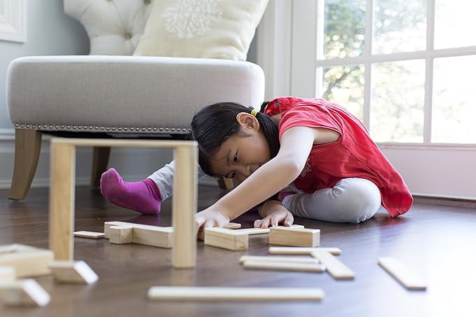 14 Piece Tegu Magnetic Wooden Block Set Natural
